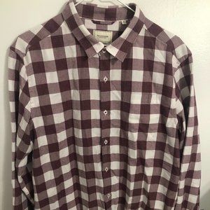 7 Diamonds Long Sleeve Flannel (Men Medium)
